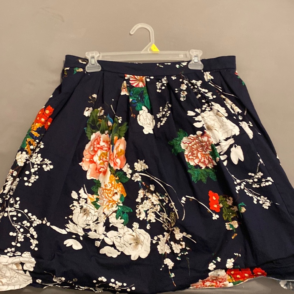 GRACE KARIN Women Vintage Pleated A-line Midi Skirts (Multi-Colored)